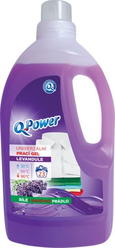 Q-Power prac gel univerzln Levandule 23PD 1,5l